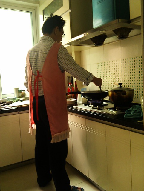 家有贤夫亲自下厨做了一顿美餐～～馋馋各位宝妈～嘻嘻