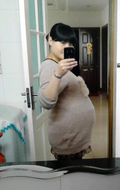 39周的肚子