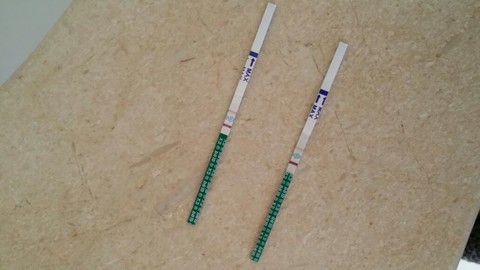 我的也是,特别浅,但朋友说是怀孕了.