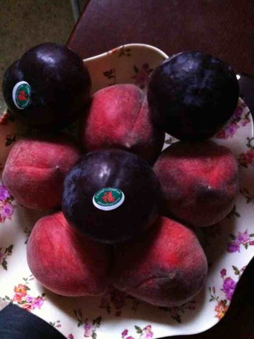 等了好久,今天看见有桃子卖,买了几个回家解馋_宝宝树