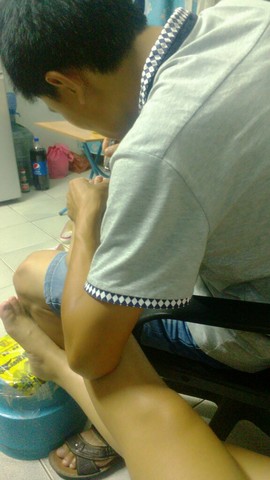 看看我老公在干嘛?