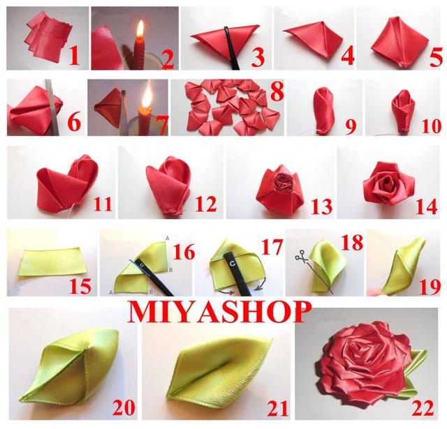 精致手工发饰教程图—miya独家制作