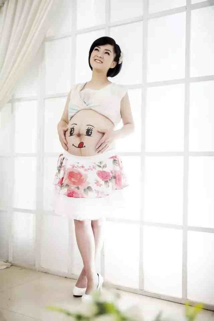 孕妇照