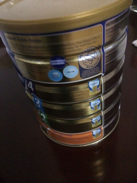 有宝宝吃奶粉的吗?你家宝吃了几罐?