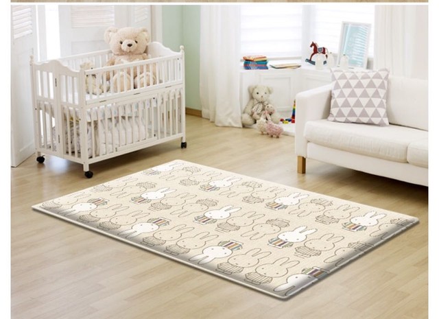 买的帕克伦爬行垫到家了