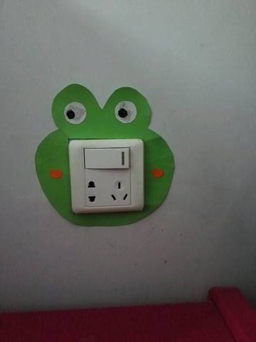 自制不织布开关贴