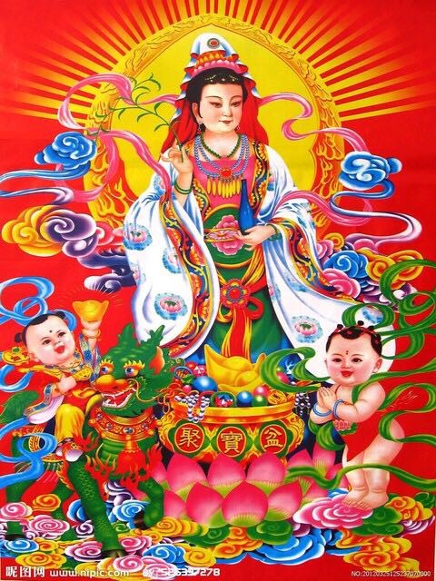 每天一拜_诚心拜求送子娘娘观音菩萨保佑我腹中宝宝平安顺利通过_宝宝